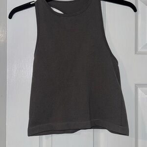 Free People Charcoal Tank Top